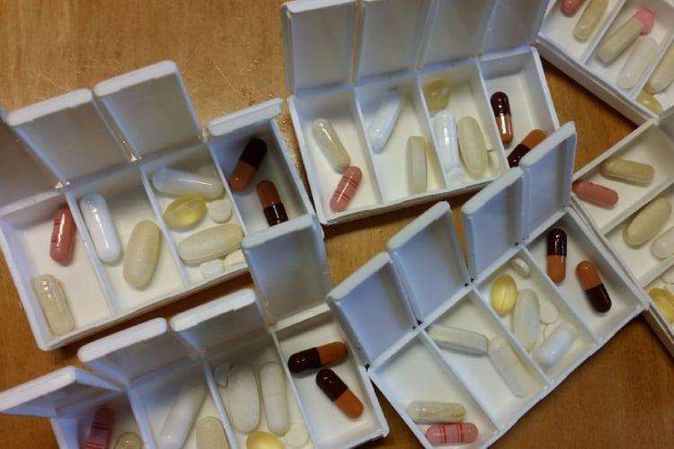 Hộp phân chia các nhóm thuốc điều trị suy tim