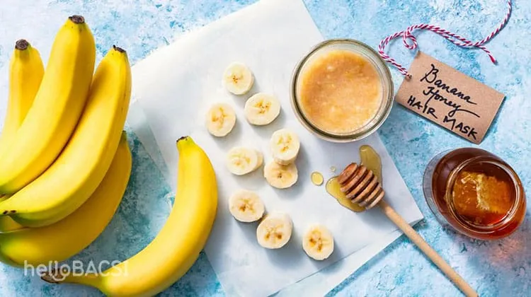 Mặt nạ chuối mật ong
