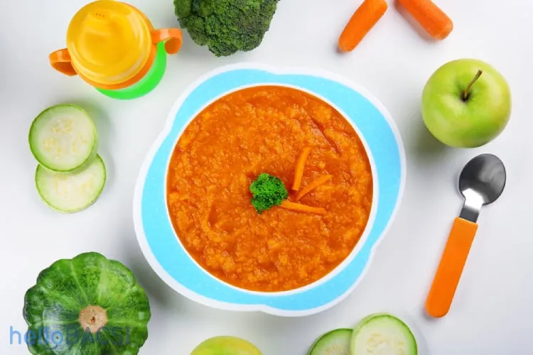 Trẻ bị tay chân miệng nên ăn gì?