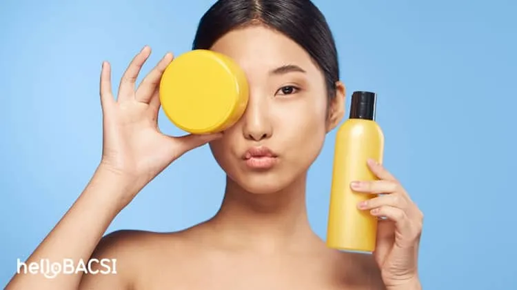 tránh các chất kích ứng da đầu