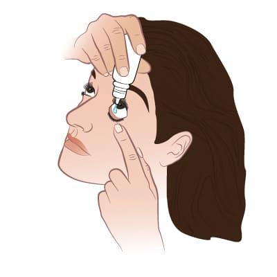 Sử dụng thuốc nhỏ mắt