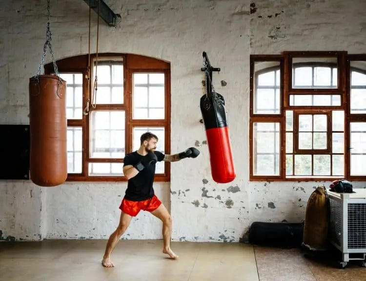 Bao cát tập boxing