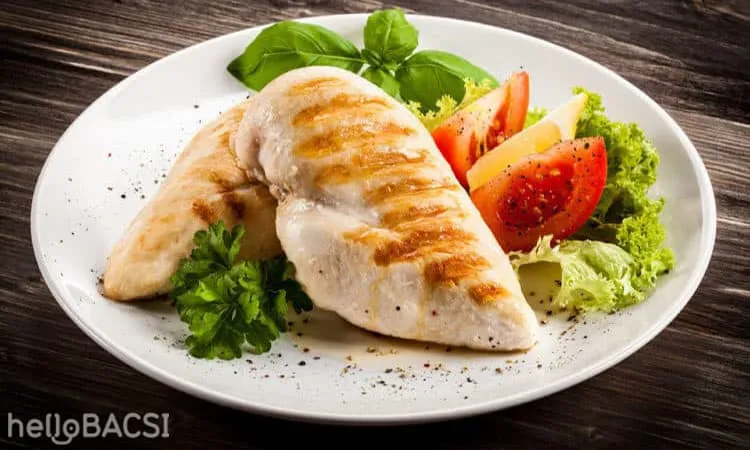 ức gà là thực phẩm giảm cân nhanh