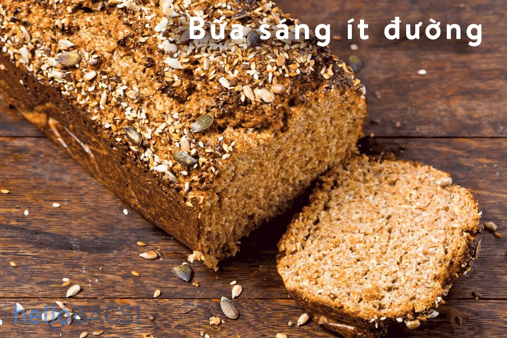 Bữa sáng ít đường