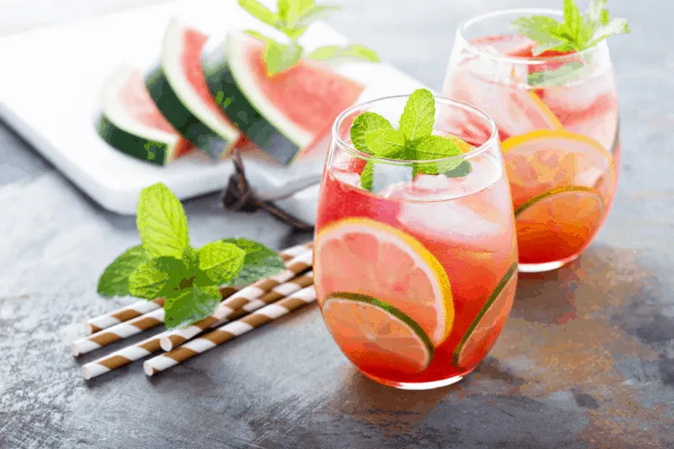 cách làm nước ép dưa hấu để giải rượu