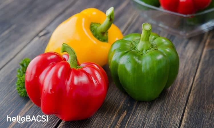 tác dụng của ớt chuông có thể thay thế việc uống vitamin tổng hợp