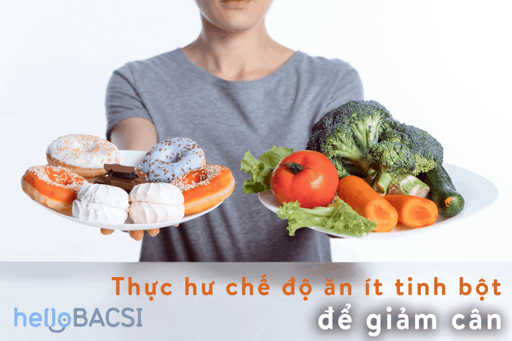 Giảm cân bằng cách ăn ít tinh bột có hiệu quả