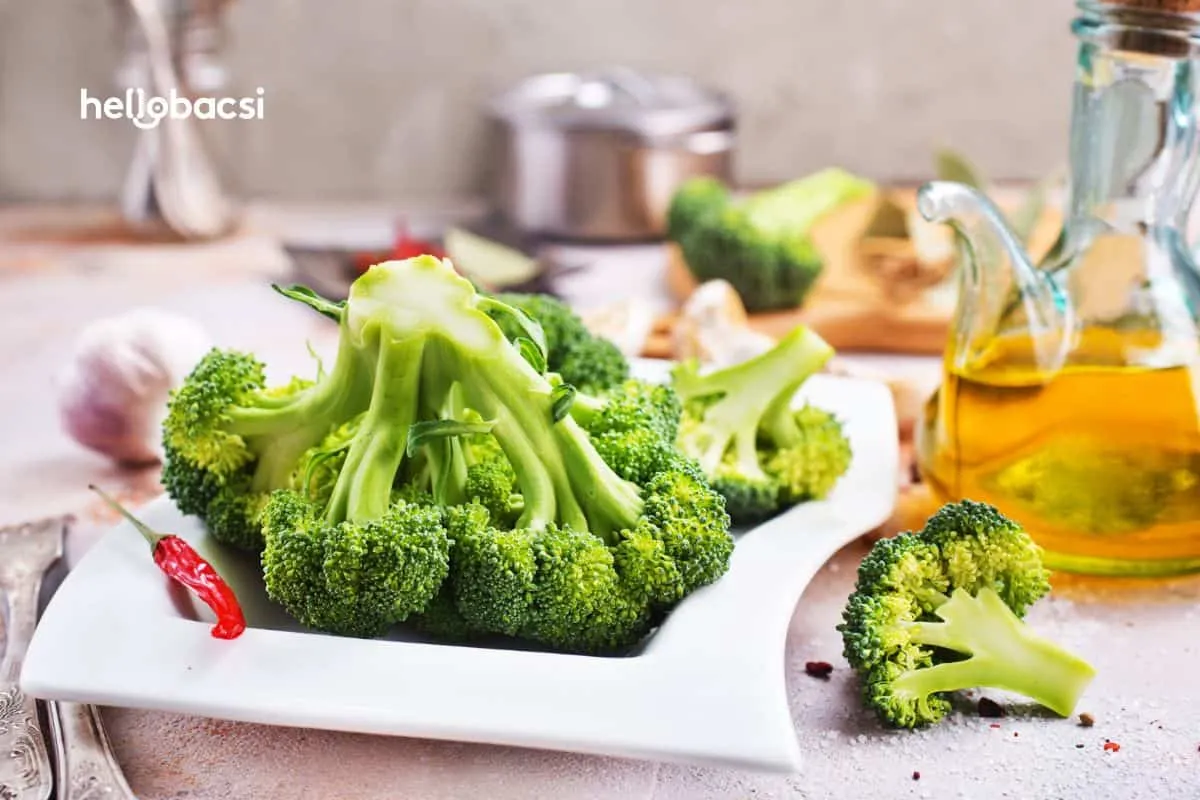 Bông cải xanh là thực phẩm giàu đạm thực vật