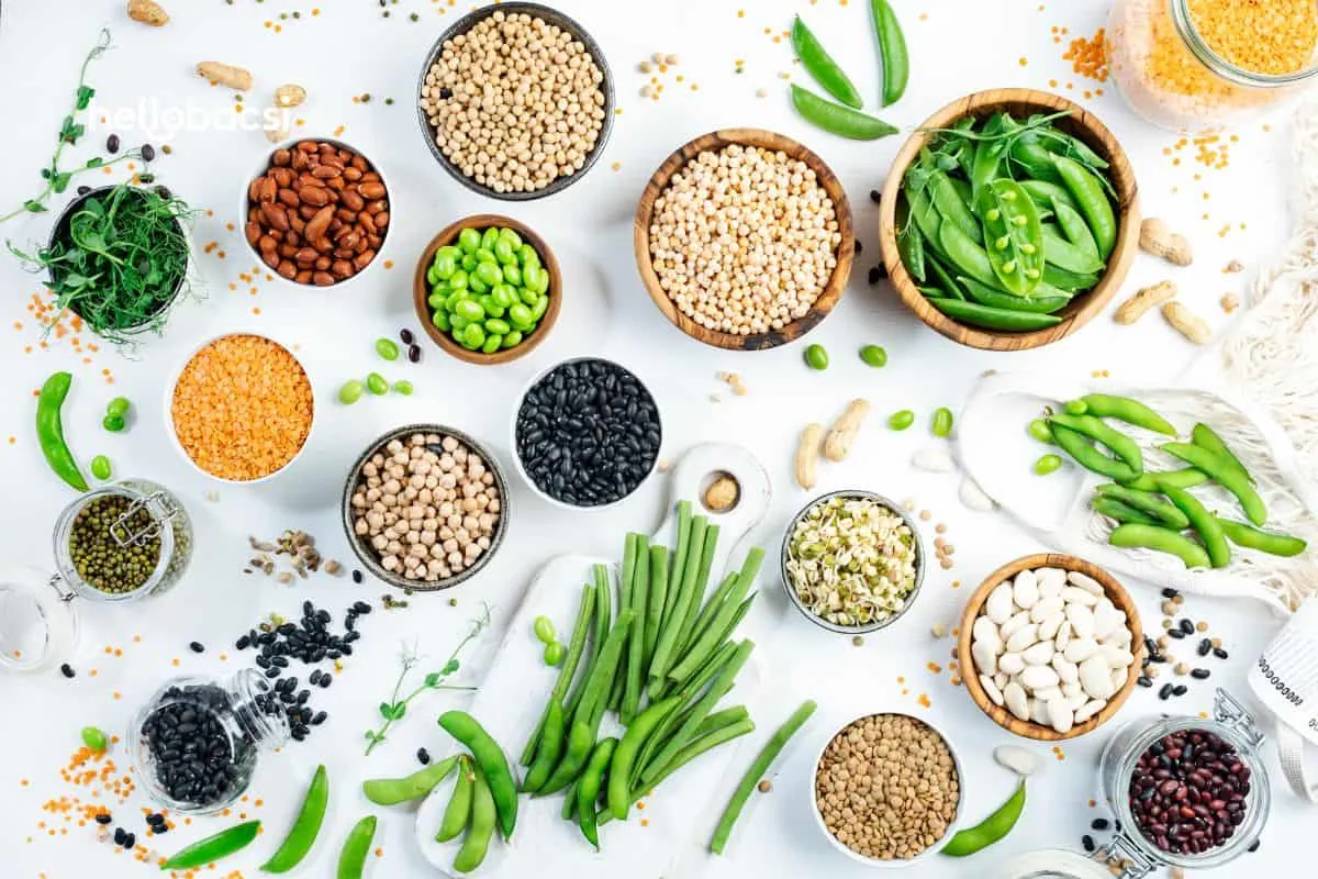 Các loại đậu, hạt là thực phẩm giàu đạm thực vật