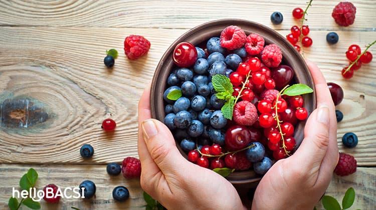 ăn quả mọng để nhuận tràng 