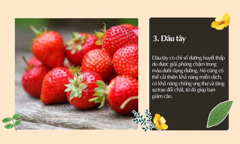 lợi ích của dâu tây