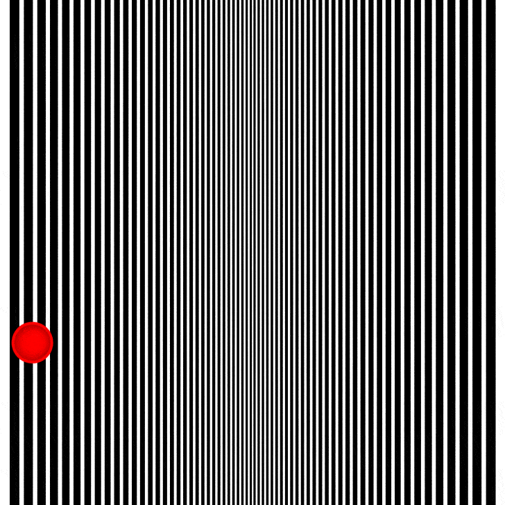 Hình vòng cung hướng xuống