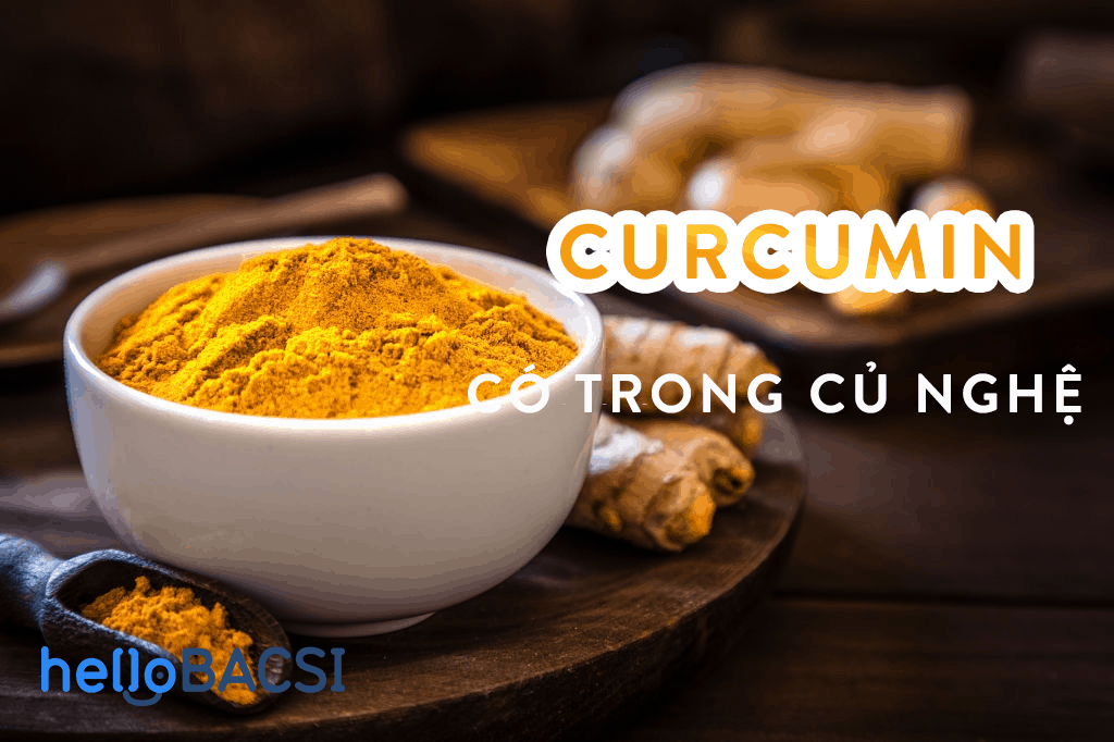 Curcumin có trong củ nghệ