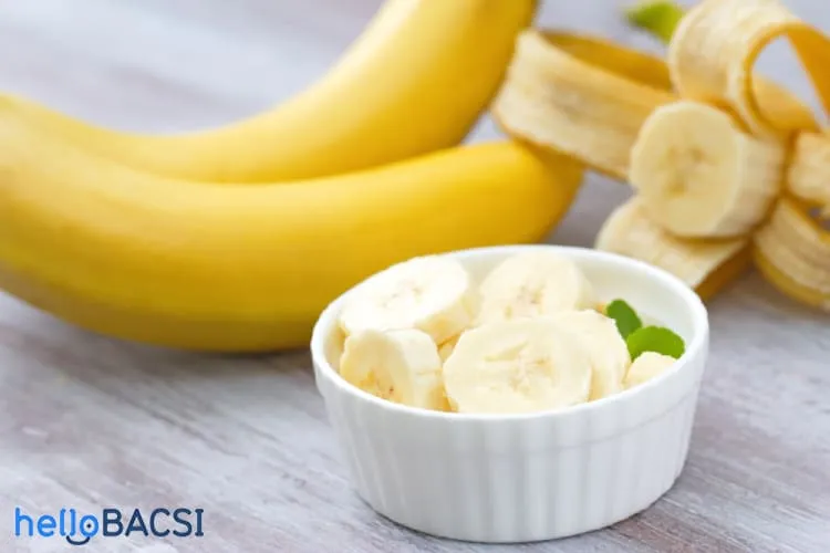 ăn chuối giúp giảm đau bụng sau khi ăn