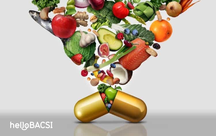 thực phẩm bay ra từ viên thuốc