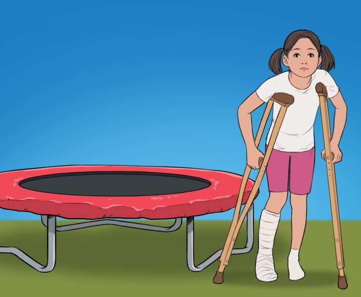 Chơi trò mạo hiểm gây chấn thương