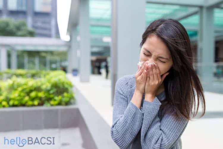 Bị dị ứng mạt bụi nhà