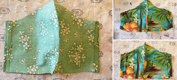 cách may khẩu trang 2 lớp đơn giản