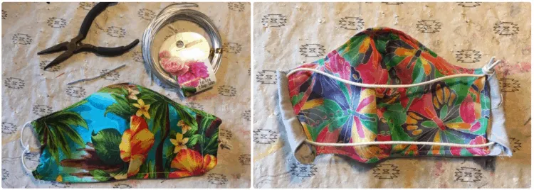 cách may khẩu trang không cần máy may