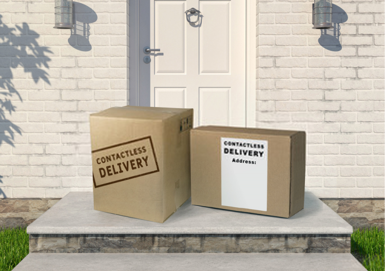 để kiện hàng ngoài cửa ít nhất 24 giờ