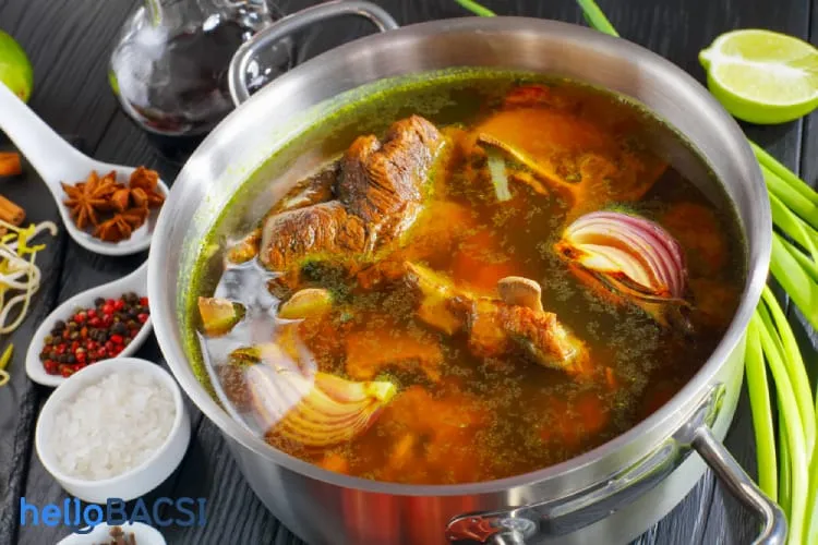 Rối loạn tiêu hóa nên ăn gì? Nước hầm xương