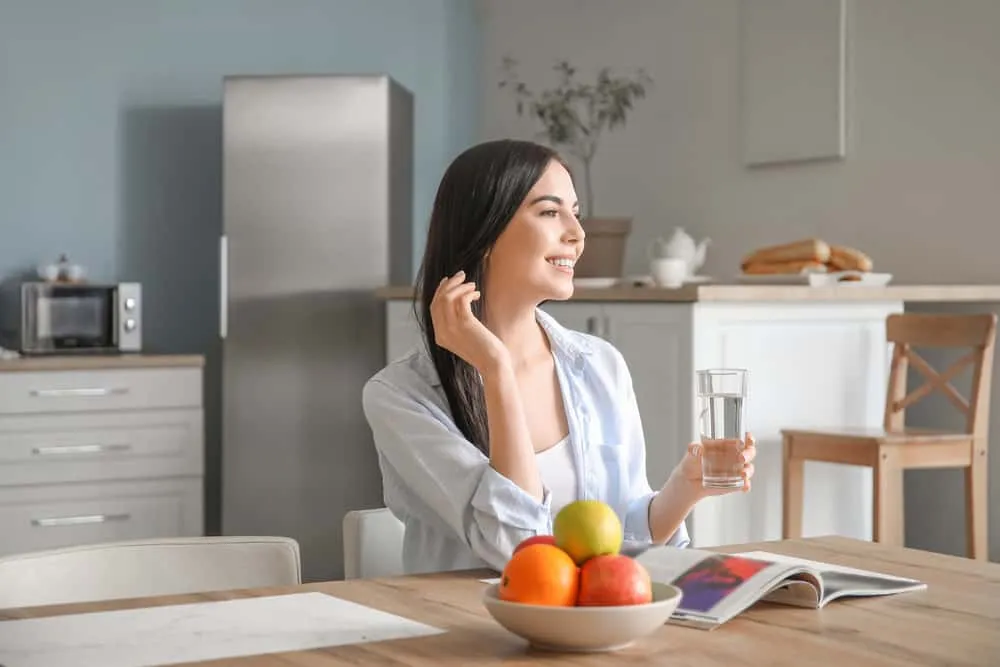 uống nhiều nước khi mang thai