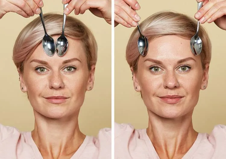 Cách massage mặt chống lão hóa, loại bỏ nếp nhăn trán