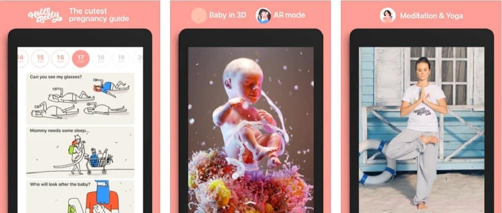 App theo dõi thai kỳ hello belly