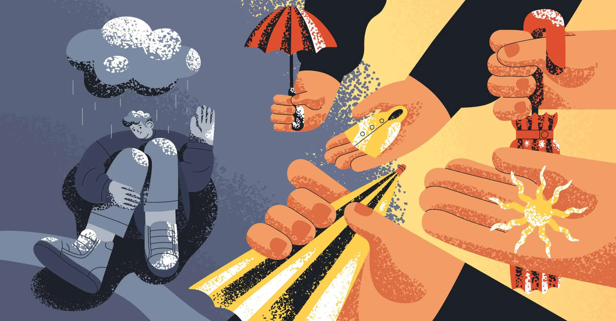 vượt qua trầm cảm