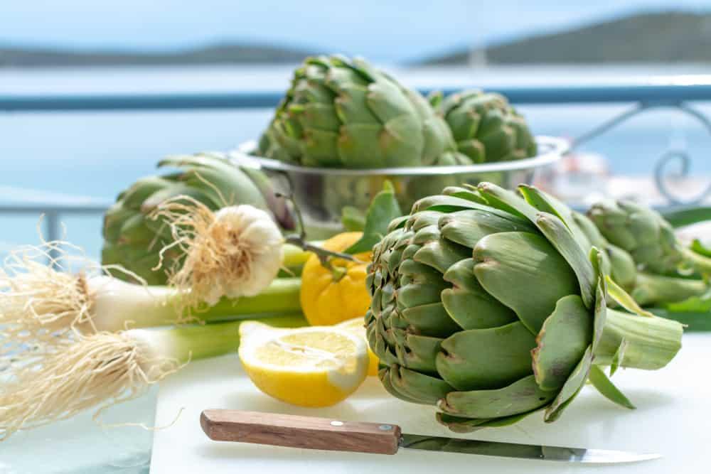 cách chọn bông atiso