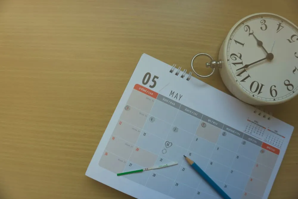 chậm kinh bao lâu thì có thai