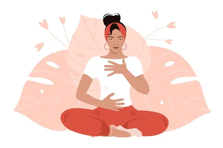 bài tập chữa rối loạn lo âu: thở