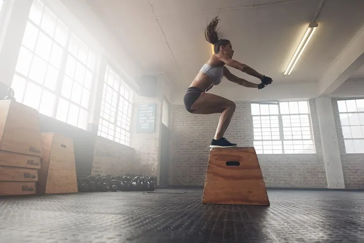 plyometrics box jump