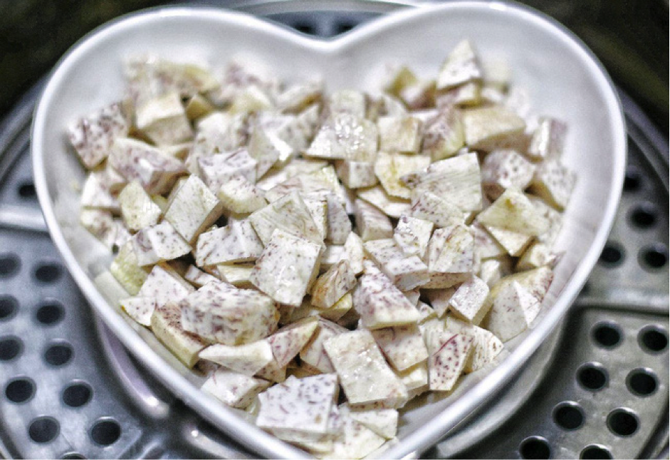 cách làm bột chiên khoai môn