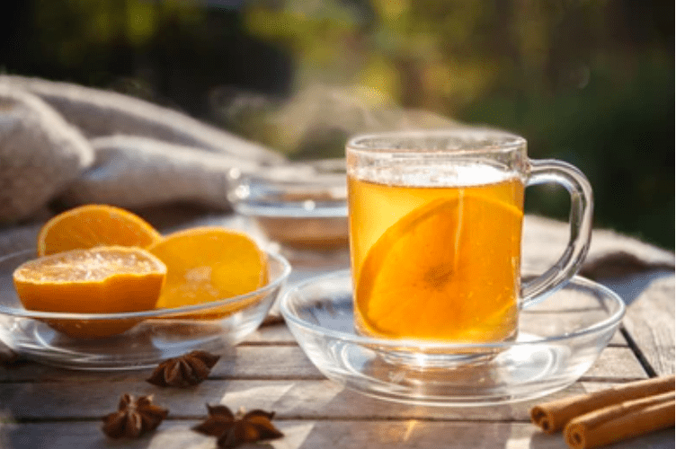 đồ uống Giáng sinh: Trà cam quế