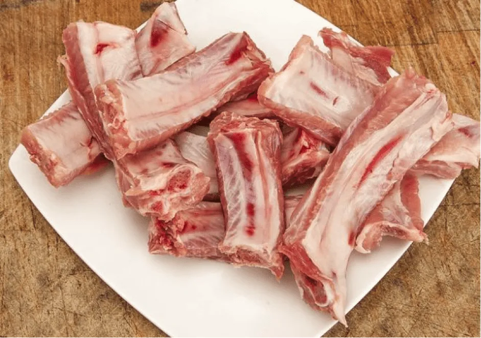 sơ chế sườn heo nướng mật ong