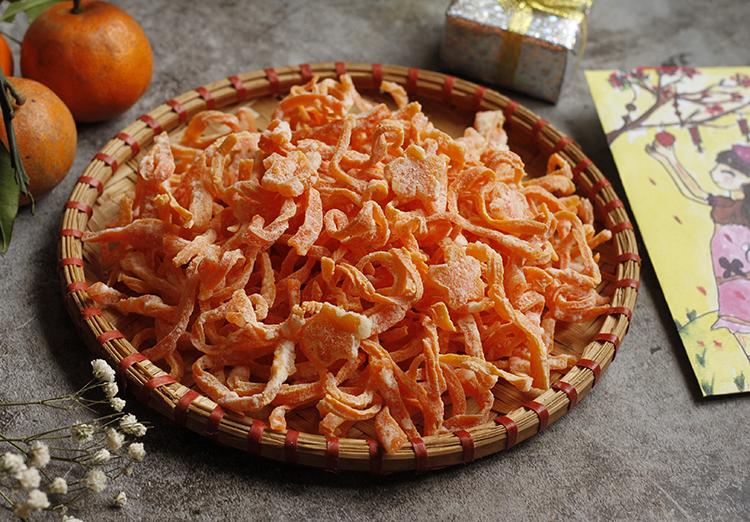 cách làm mứt cà rốt