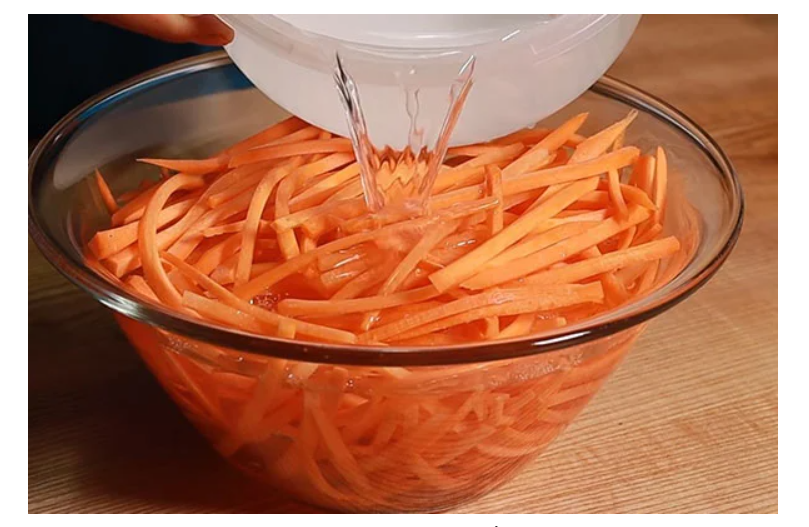 cách làm mứt cà rốt sợi không dùng nước vôi