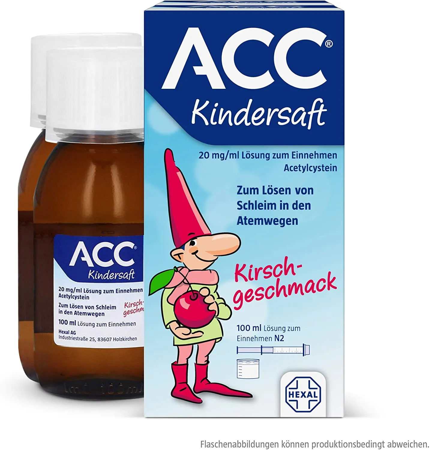 Siro trị ho cho bé Acc Kindersaft