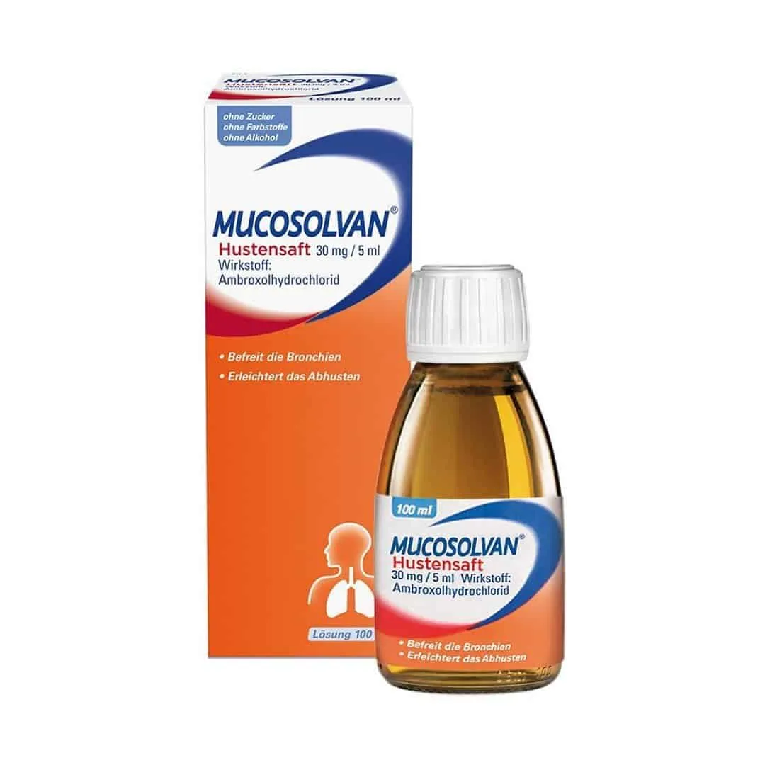 Mucosolvan - Siro trị ho cho bé hiệu quả