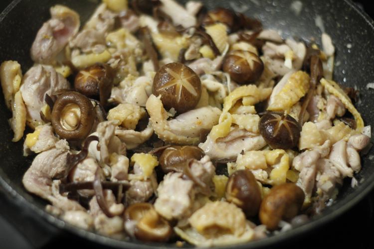 Thịt đông ngày tết với thịt gà