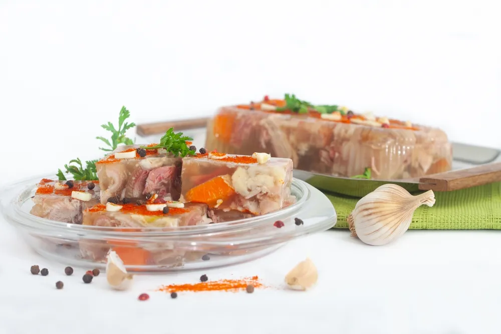 Thịt đông ngày tết với thịt heo