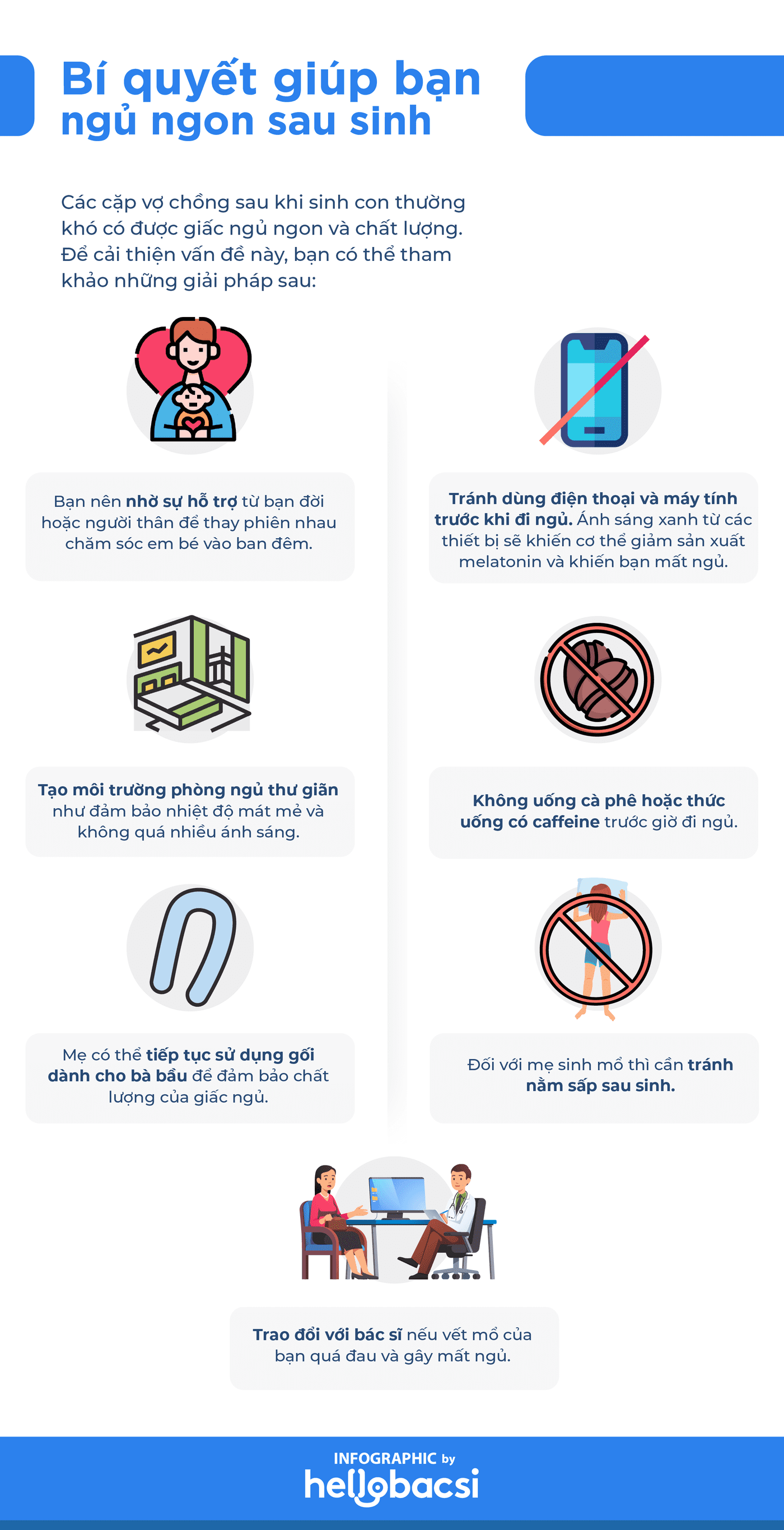 tư thế nằm sau sinh mổ 3