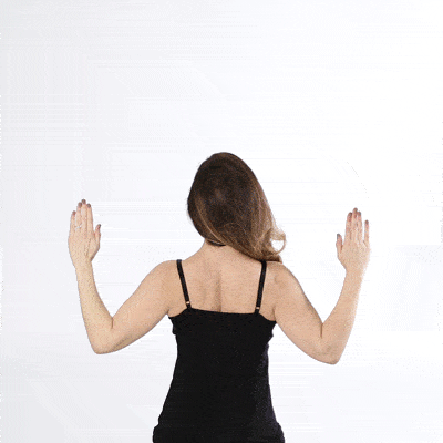 Bài tập lưng xô: Shoulder blade squeeze