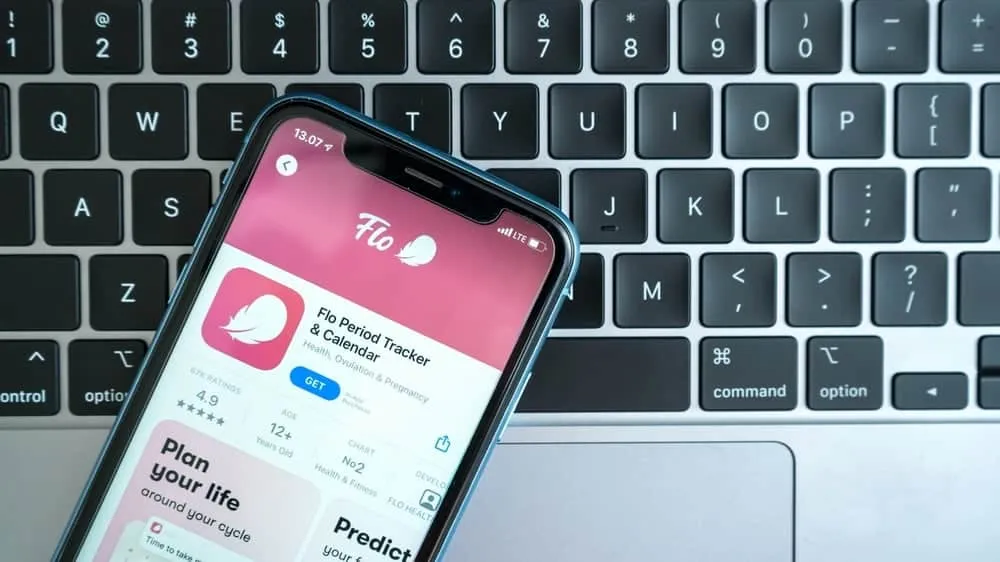 App theo dõi chu kỳ kinh nguyệt: flo