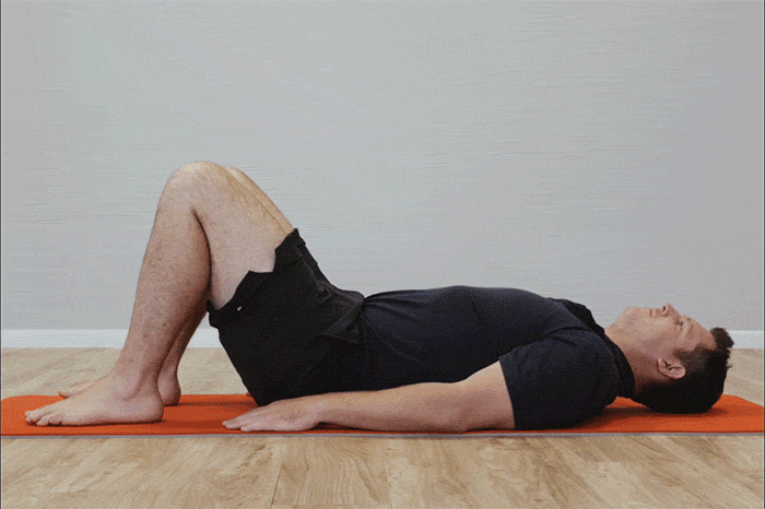 Bài tập lưng tại nhà: Bridge exercise