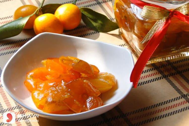 cách làm mứt tắc dẻo