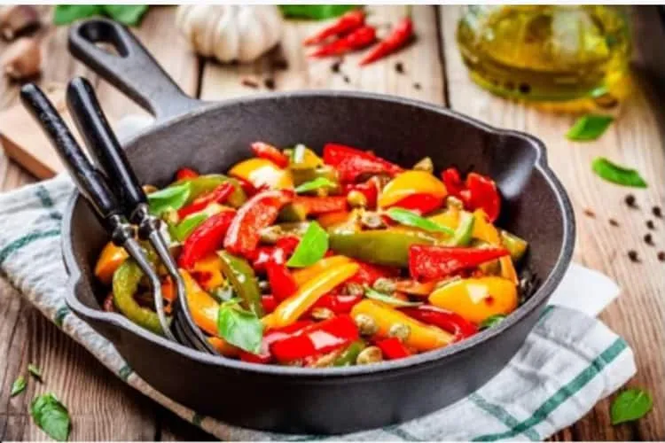 salad chay ớt chuông