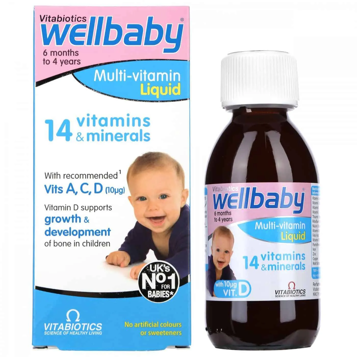 Siro tăng sức đề kháng Wellbaby Multi-vitamin Liquid