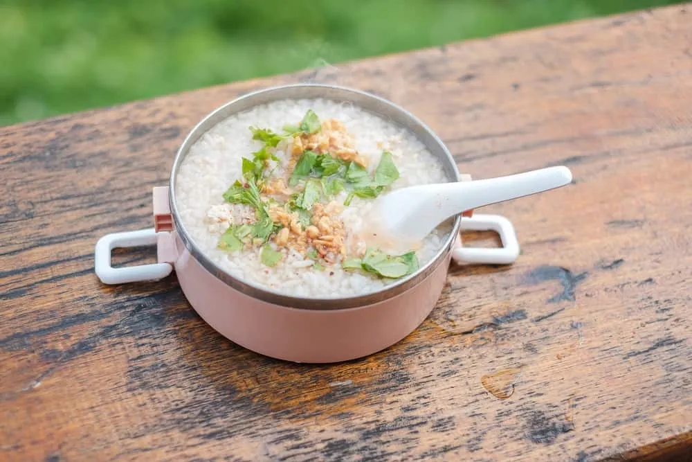 cháo cá trắm cho bé